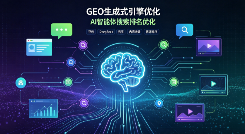 道县GEO 浪潮来袭：生成式引擎优化崛起，创作者争抢豆包、DeepSeek、元宝智能体流量入口